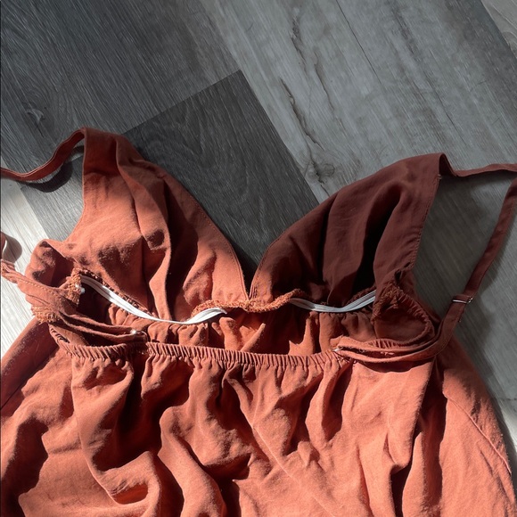 Rust Mini Dress - Picture 5 of 5
